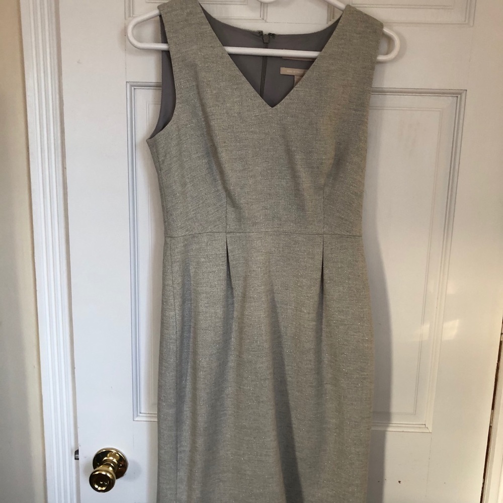 Banana Republic Grey wool dress 2 Petite